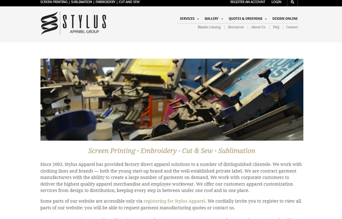 Stylus Apparel Group