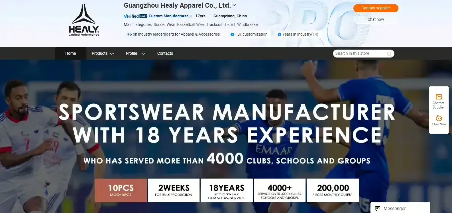 Guangzhou Healy Apparel