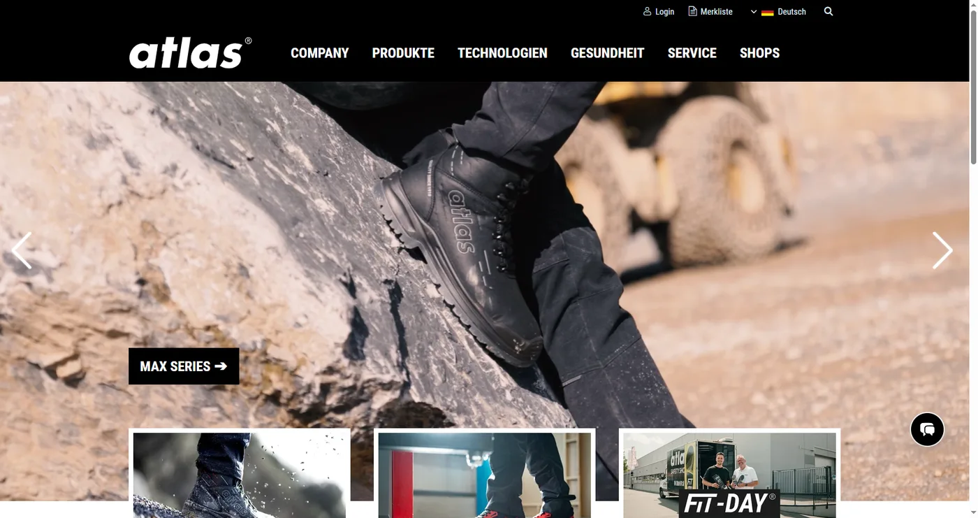 ATLAS safety footwear