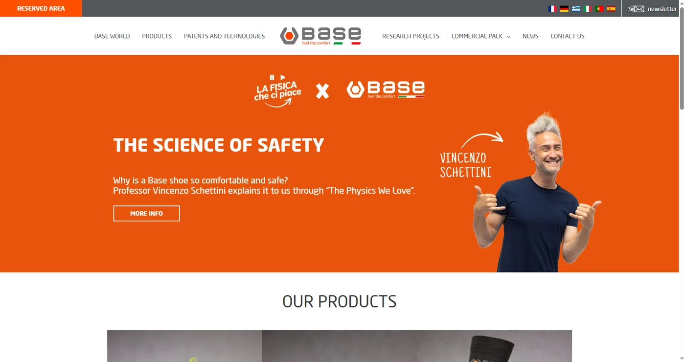 Base Protection safety footwear