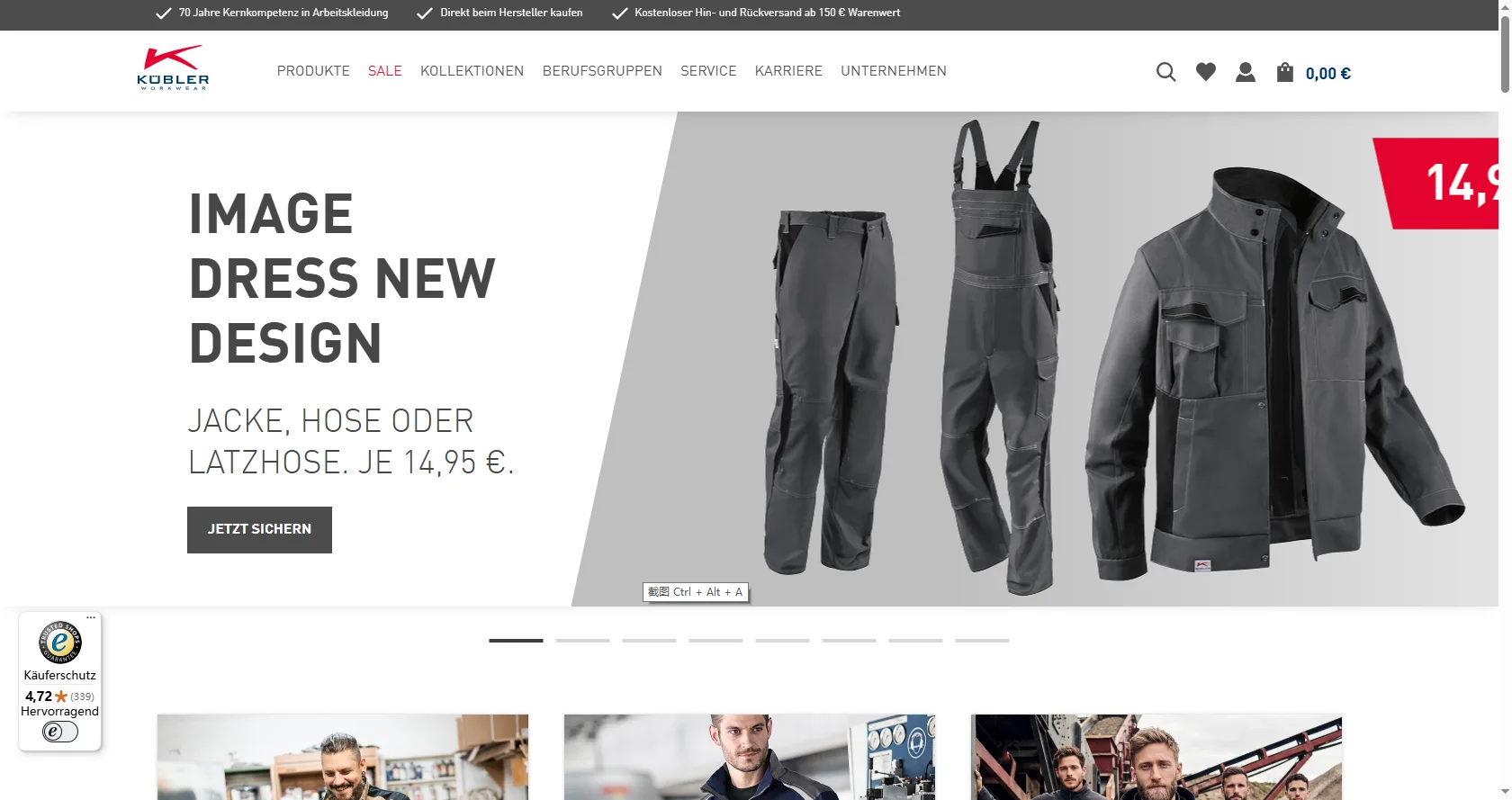 Kübler workwear
