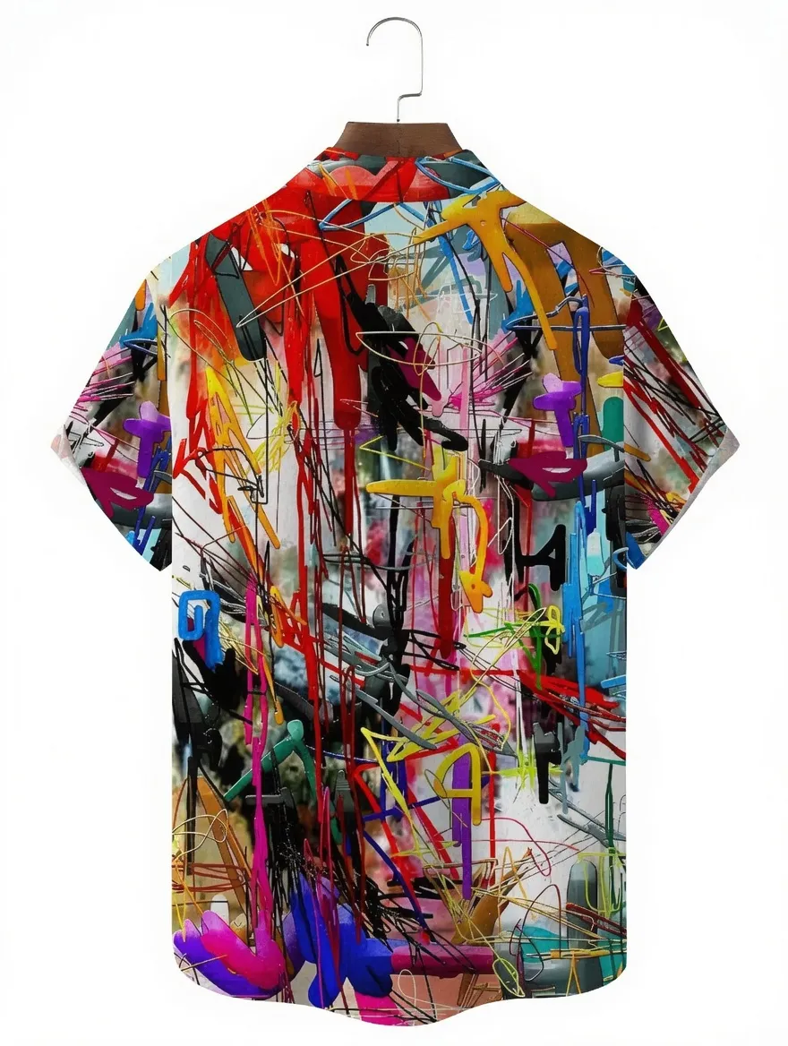 Abstract Art Hawaiian Shirts