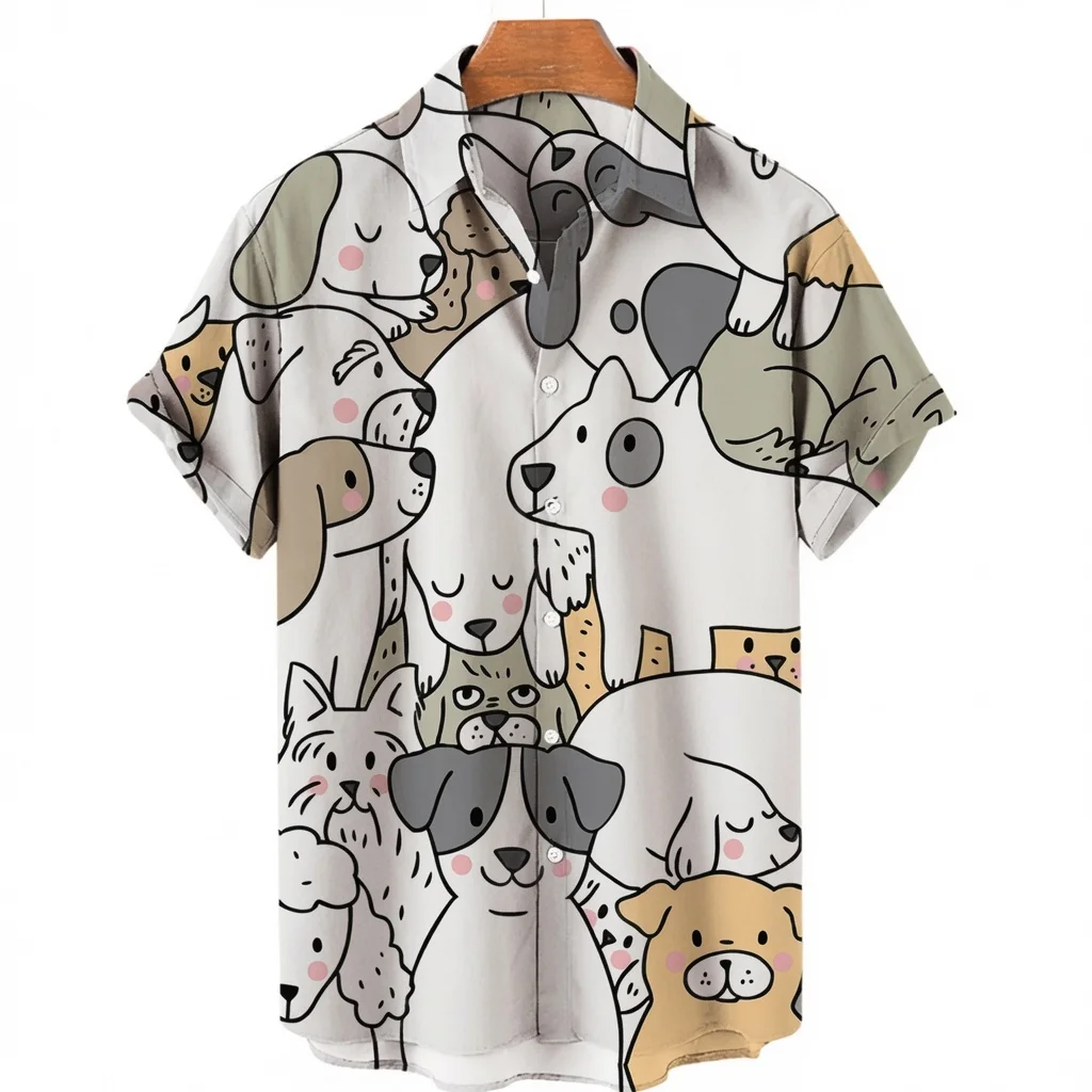 Animal Print Hawaiian Shirts