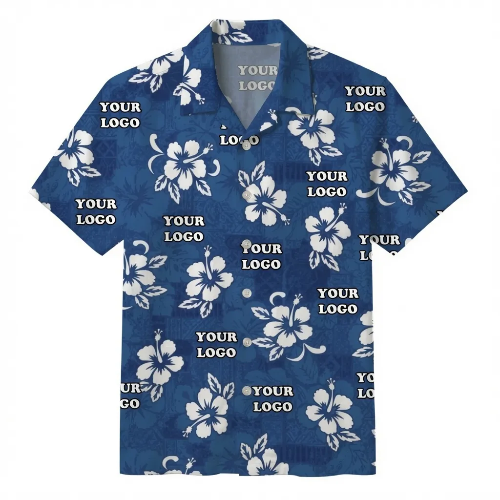 Custom Logo Hawaiian Shirts