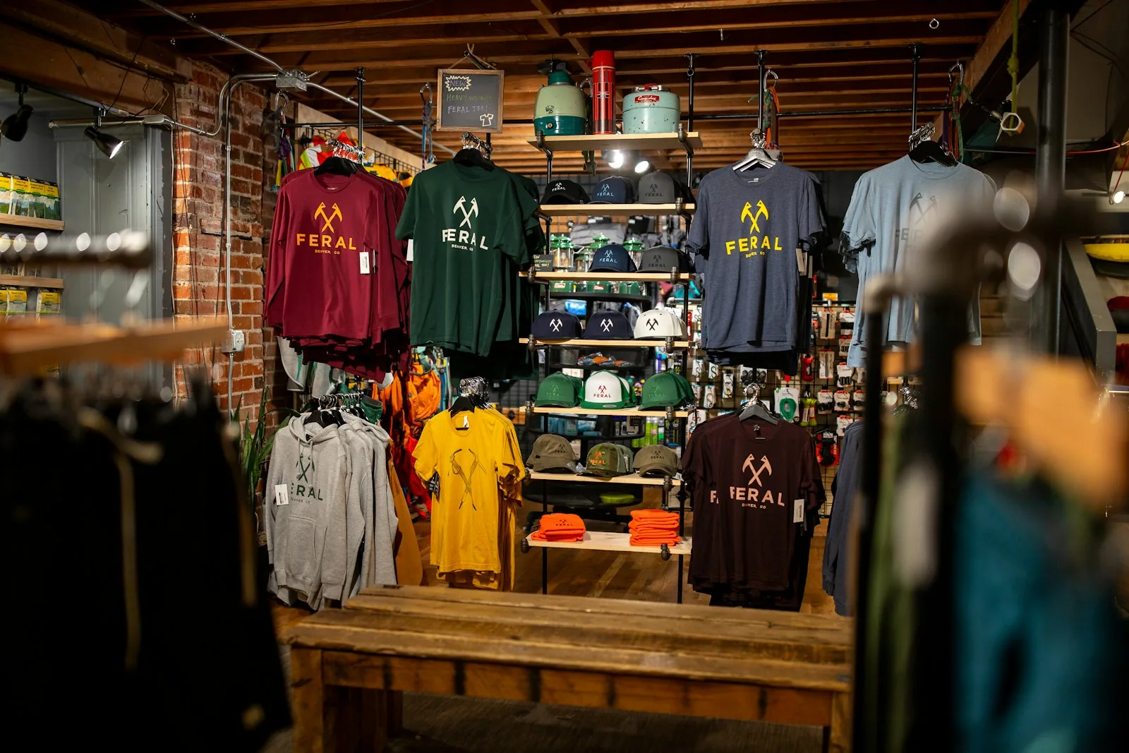 Branded custom workwear worn on the job — private label and DTC apparel