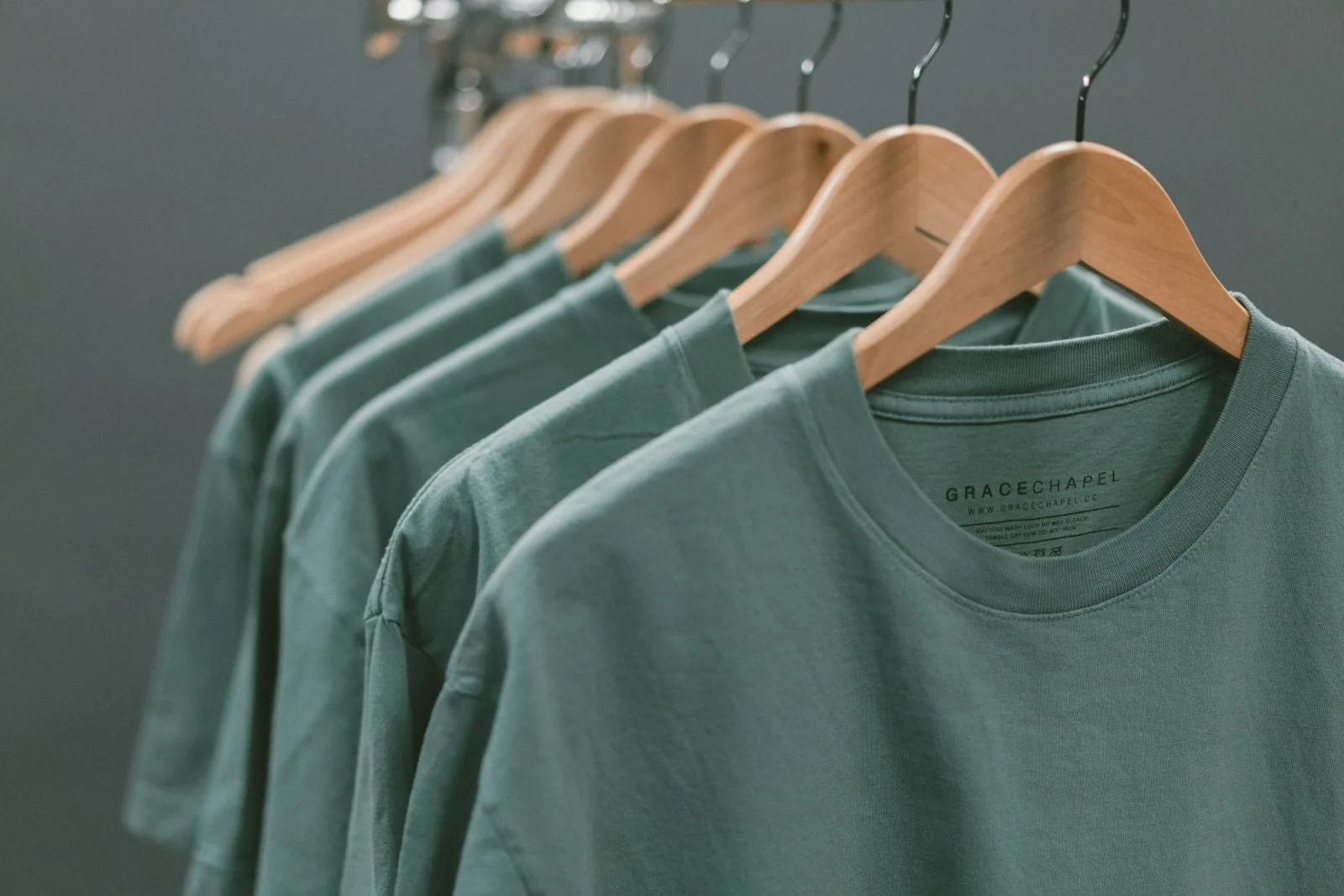 Custom branded t-shirts on the workwear line